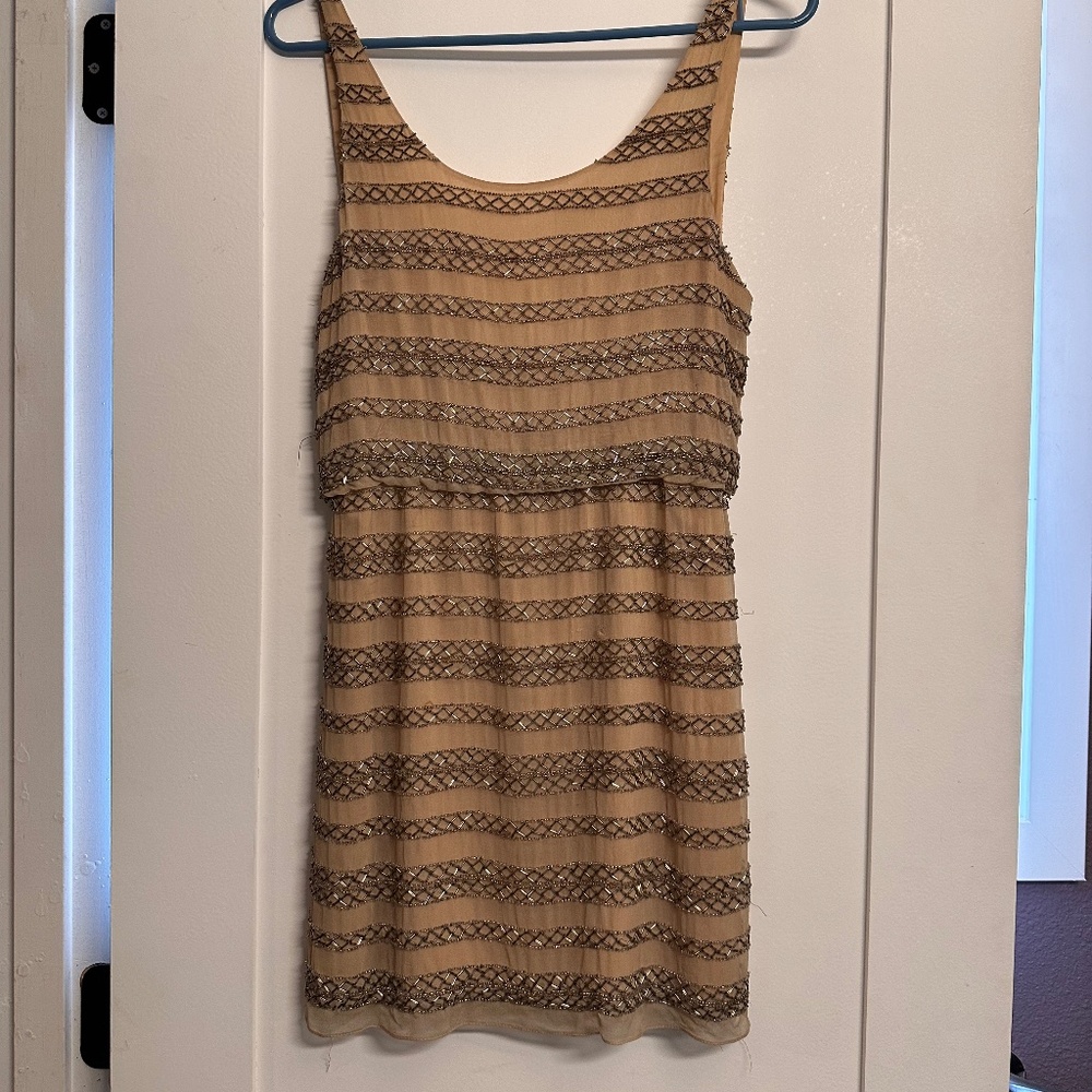 Vintage Olivia + Alice Embroidered Dress